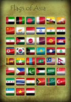 Asiatiska flaggor