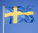 Ruotsin lippu - Sverige Flagga