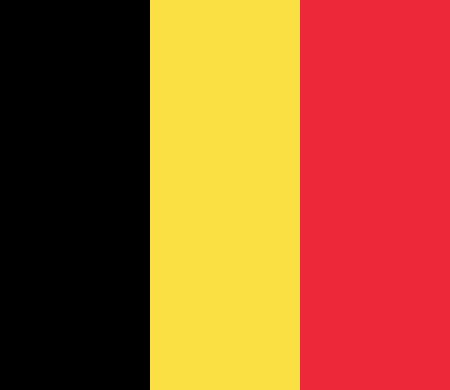 Belgien flagga - Vlag van België