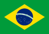 Brasilien flagga - Bandera de Brasil