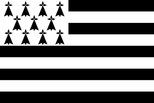 Flag of Brittany (France)