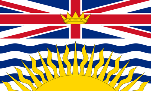 Flag of British Columbia (Canada)