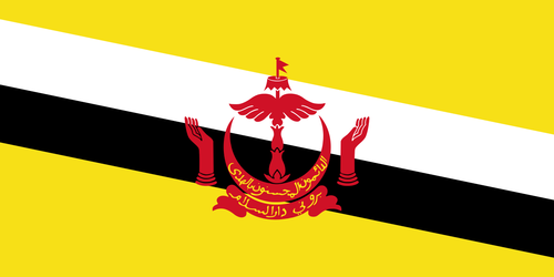 Brunei flagga