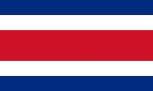 Flag of Costa Rica - Bandera de Costa Rica
