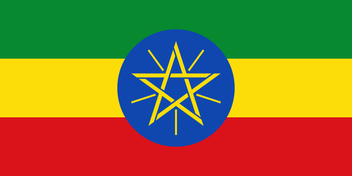 Etiopien flagga