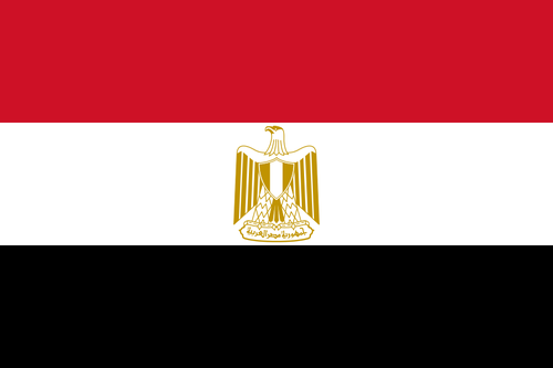 Egypten flagga - علم مصر