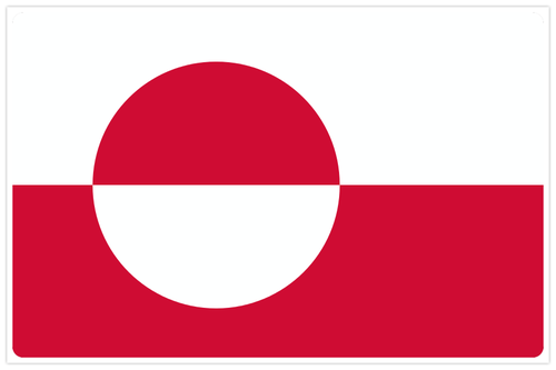 Grönland flagga