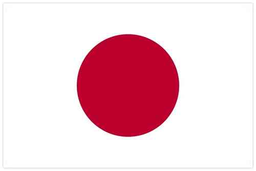Japan flagga - 日本の旗