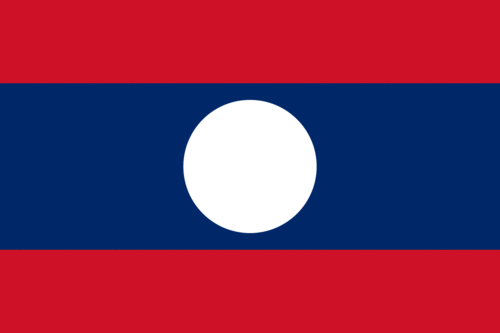Laos flagga
