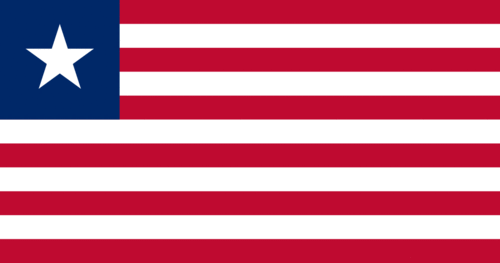 Liberia flagga