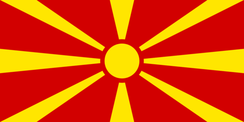Makedonien flagga