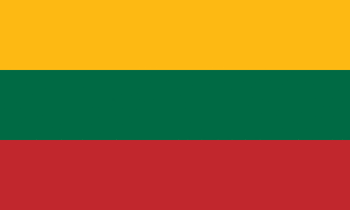 Estland flagga - Lietuvos vėliava
