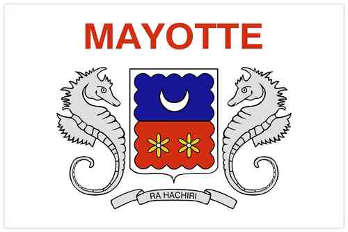 Mayotte flagga
