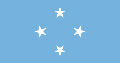 Mikronesien flagga