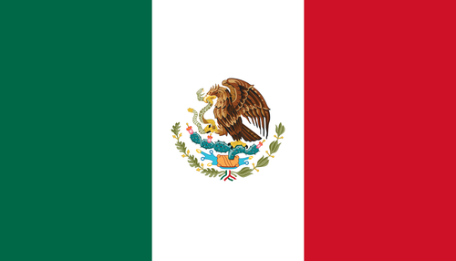 Meksikon lippu - Bandera de México
