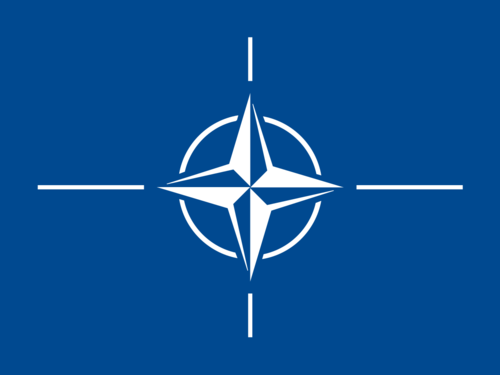 Flag of NATO - North Atlantic Treaty Organization