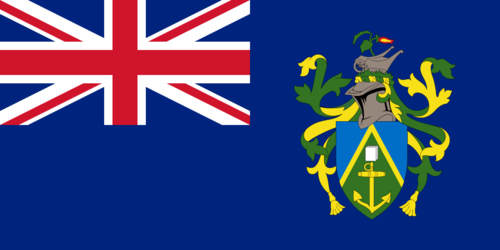 Pitcairnöarna flagga