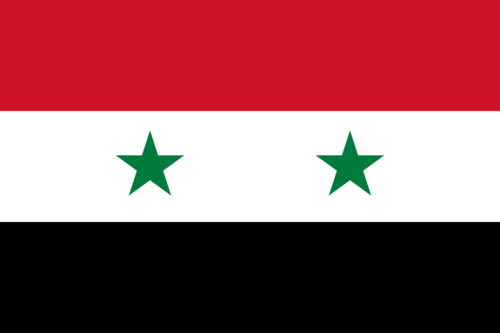 Syrien flagga - علم سوريا