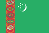 Turkmenistan flagga