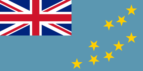 Tuvalu flagga