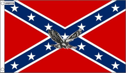 Rebel Eagle Flag
