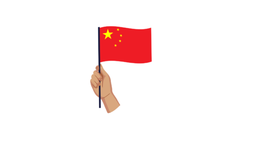 China Handflag