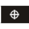 Keltisk korsflagga -svart