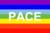 Sateenkaarilippu PACE - LGBT PACE pride flag