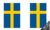 Ruotsin lippunauha, 10 lippua - 3 metriä