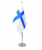 Finland Table Flag, Satin