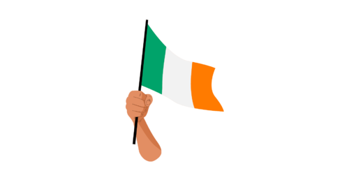 Ireland Handflag
