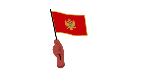 Montenegro Handflag